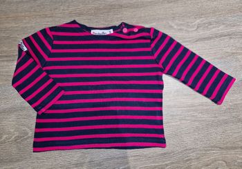 Pull Marinière fille 6 mois
