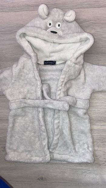 Peignoir bébé fille 3 à 6 mois