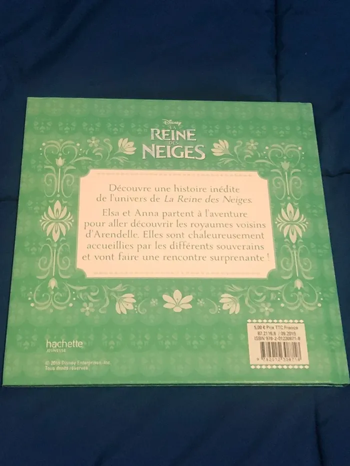 Livre Disney la reine des neiges au delà des Océans - photo numéro 3
