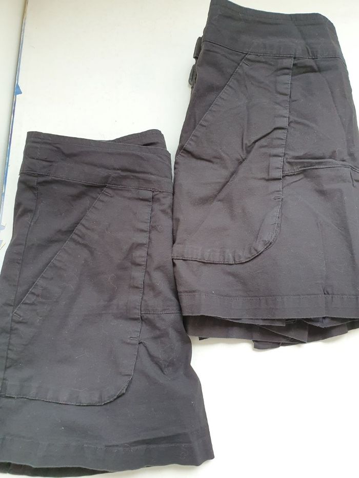 2 shorts jupe femme S