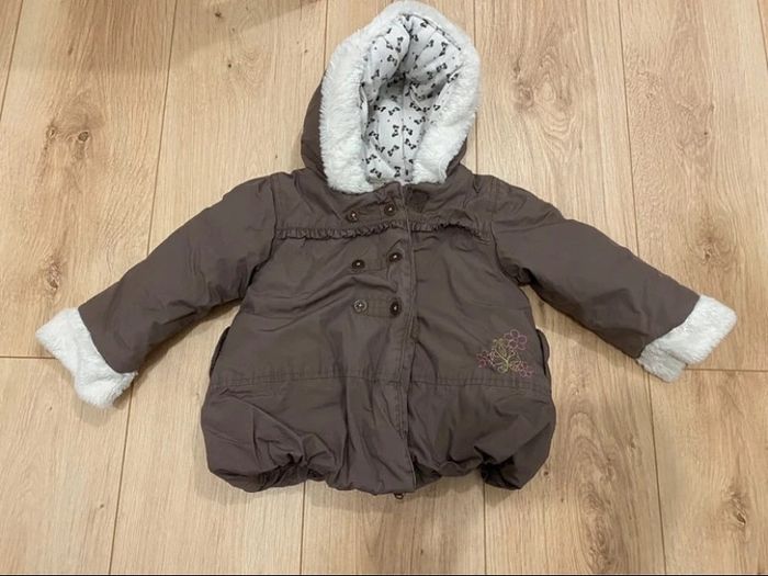 Manteau 12 mois marron