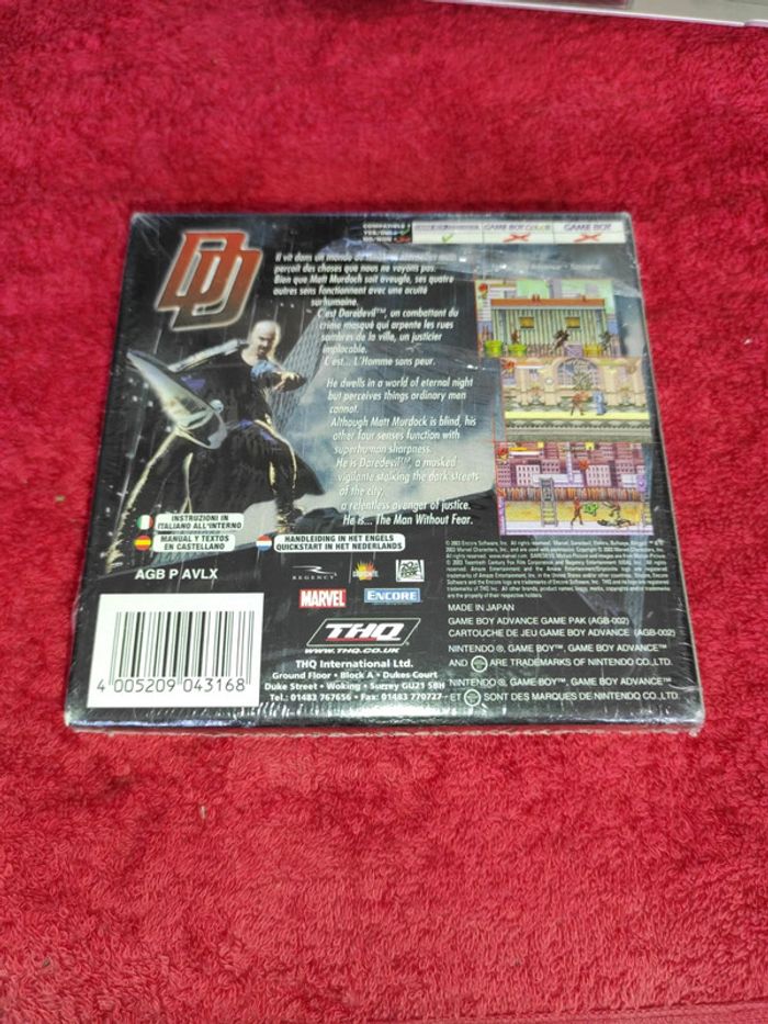 Daredevil Nintendo game boy advance - photo numéro 2