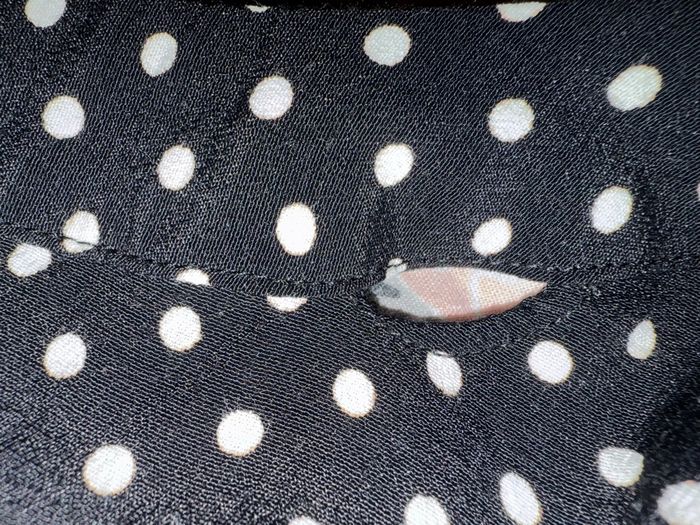 Tee-shirt à pois noir et blanc Sinequanone - Taille 40 - photo numéro 6