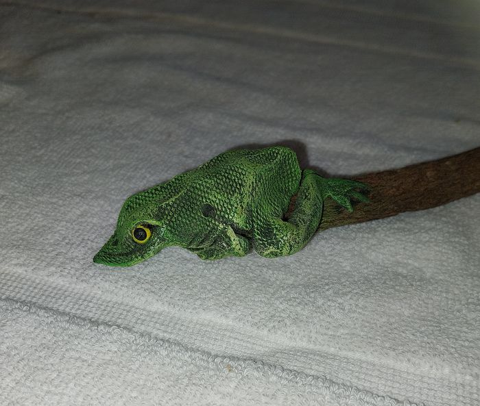 crayon à papier grenouille sur bâton - photo numéro 2