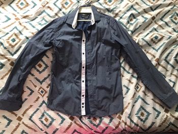 Chemise habillée bleue S