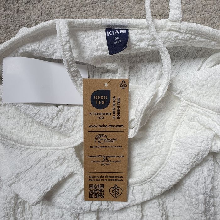 Robe d éte blanche 6 ans - photo numéro 4