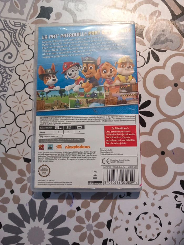 Jeu switch pat patrouille en mission - photo numéro 2