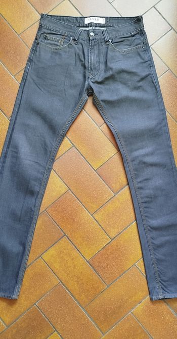 Jean Kaporal W29 Demi-slim gris foncé ciré Très Bon État