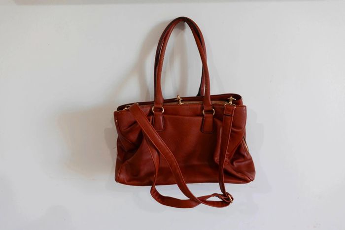 Sac Aldo Cuir marron ( Quelques défauts d'usure)