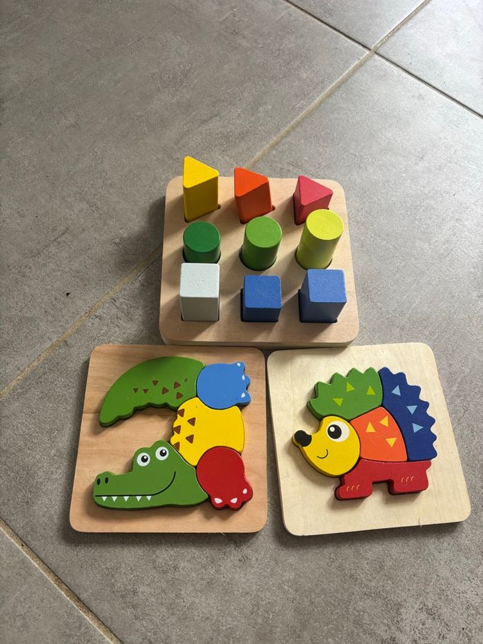 Lot de jouets en bois - photo numéro 2