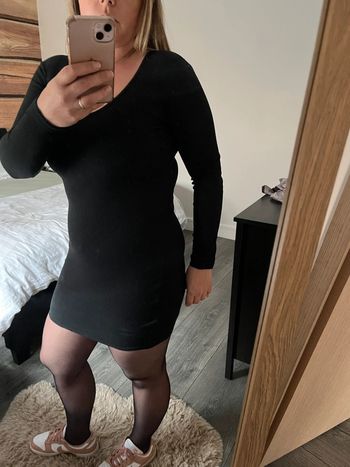 Robe boohoo noir