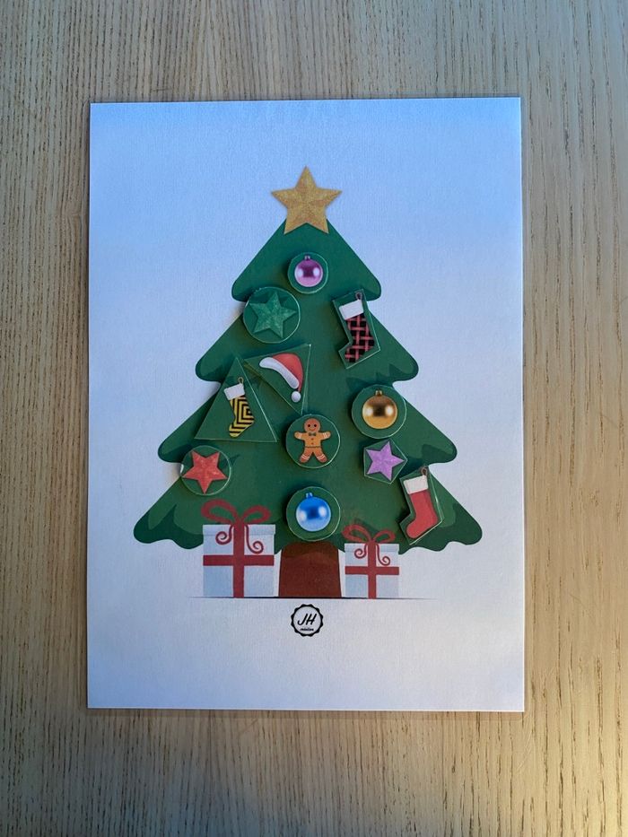 Fiche Montessori : Spécial Noël : Le sapin