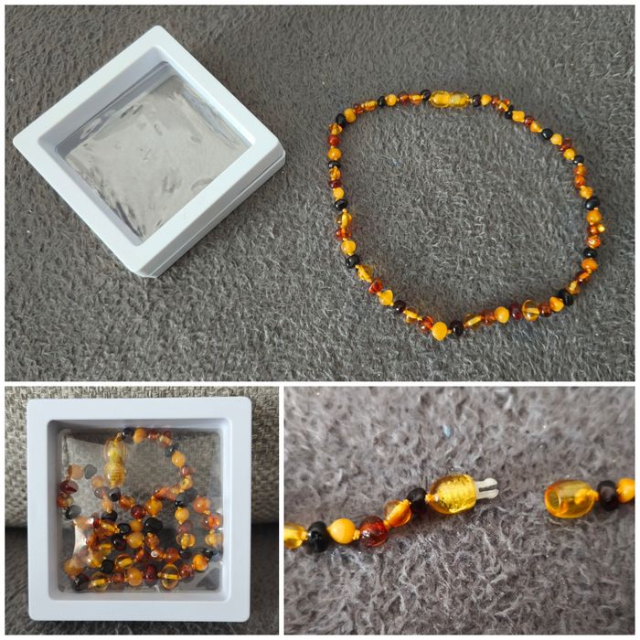 Collier ambre bébé