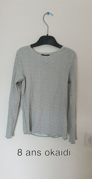 T-shirt fille okaidi 8 ans