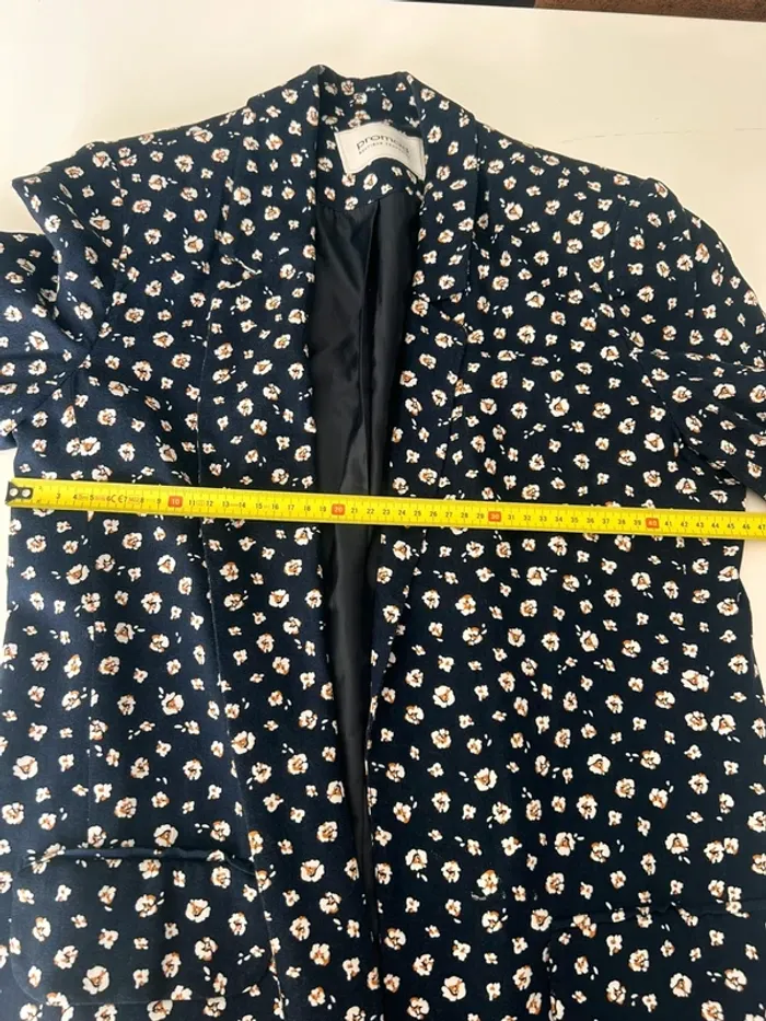 Veste blazer fleurie promod 40 - photo numéro 6