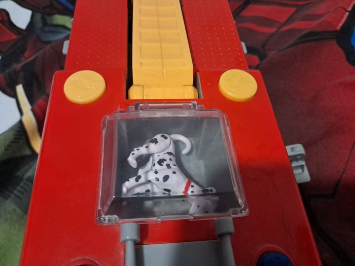 Camion sam le pompier + moto de police - photo numéro 4