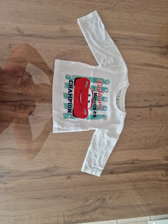 Lot - 5 tee shirt - 6 mois - photo numéro 4