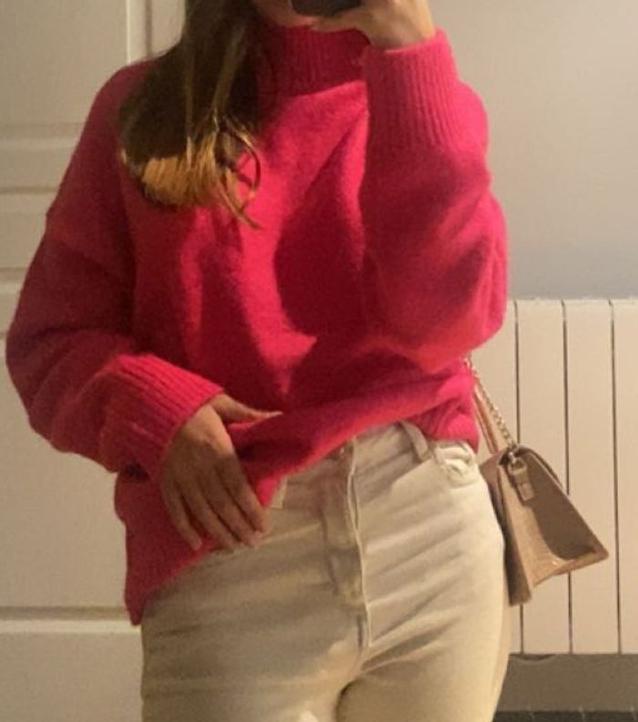 Pull fuschia - photo numéro 2