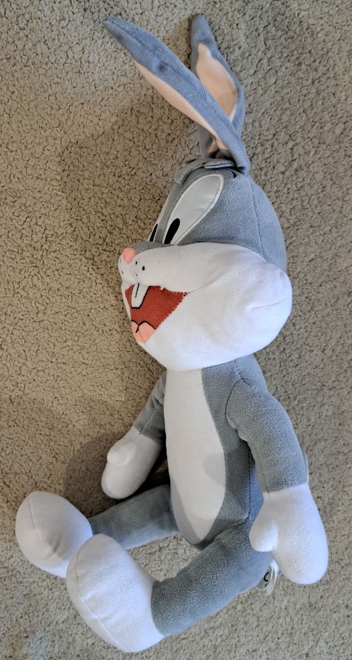 🧸 Peluche Looney Tunes Bugs Bunny 2021 - photo numéro 2