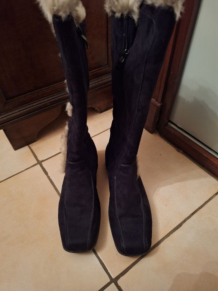 Bottes femme noires pour 40 - photo numéro 2