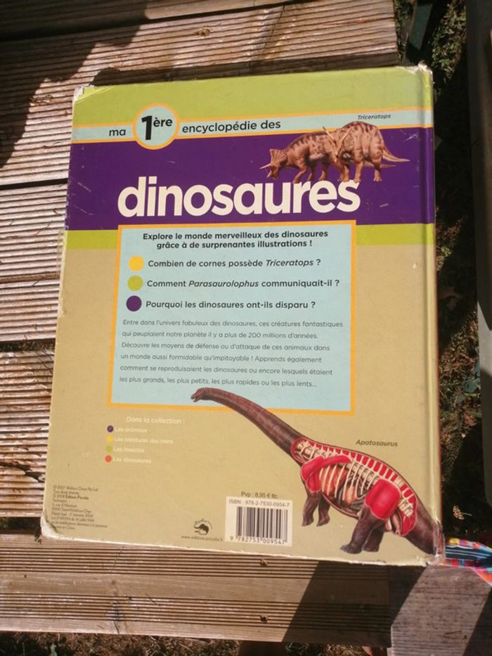 Ma 1ère encyclopédie des dinosaures - photo numéro 2