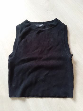 Top noir taille S