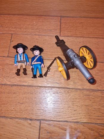 Playmobil nordiste cowboy canon