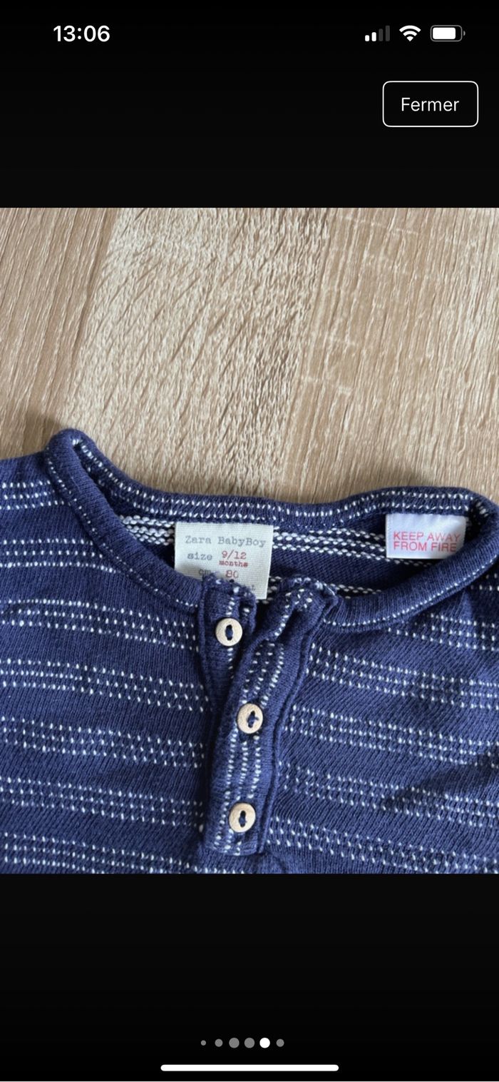 Lot t-shirt bébé garçon - photo numéro 8