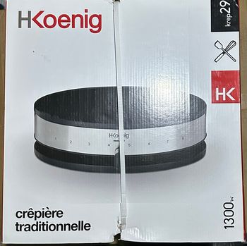 Crêpiere traditionnel électrique neuf 