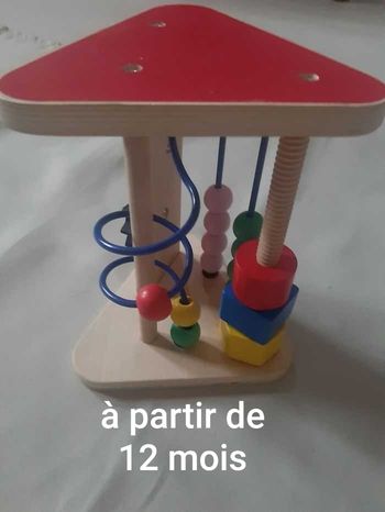 Triangle multi-activités - jouet d'éveil - oxybul