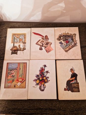 6 livres anciens Club de la Femme.