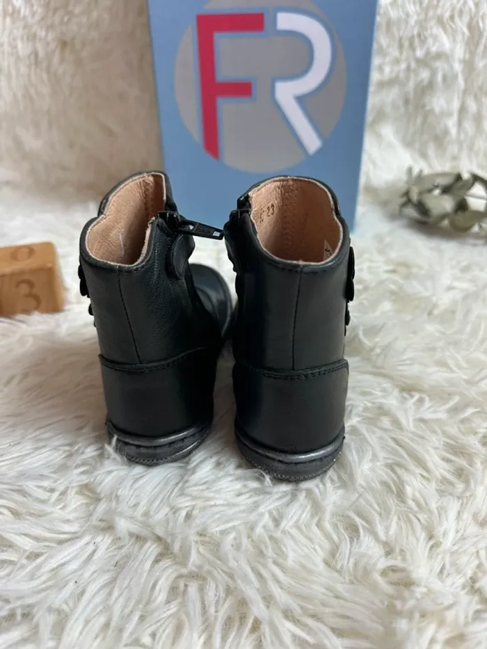 Paire de bottines Franco Romagnoli taille 23 - photo numéro 6