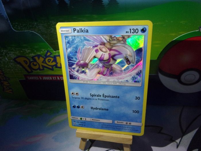 Carte Pokémon Palkia holo rare 24/73 légendes brillantes VF - FR - photo numéro 2