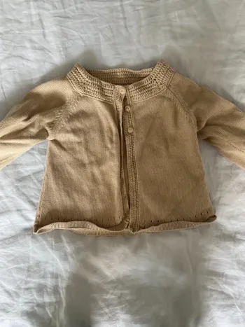 Gilet beige Obaibi 18 mois