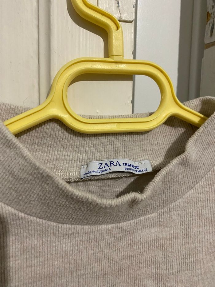 Top beige Zara - photo numéro 2