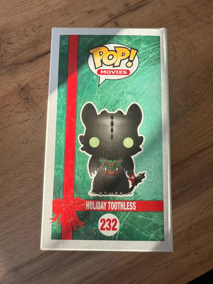 Funko pop dragons toothless holiday vaulted - photo numéro 2