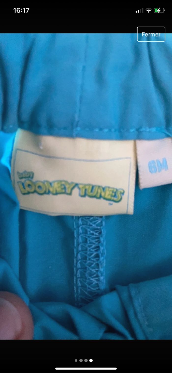 Short bleu - photo numéro 3