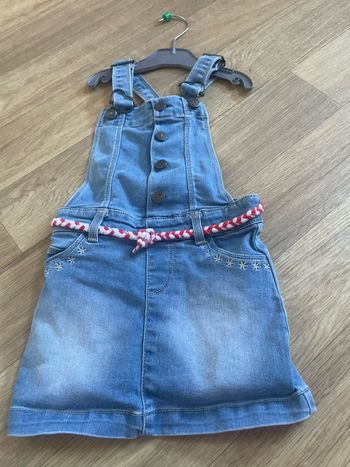 Salopette jupe fille