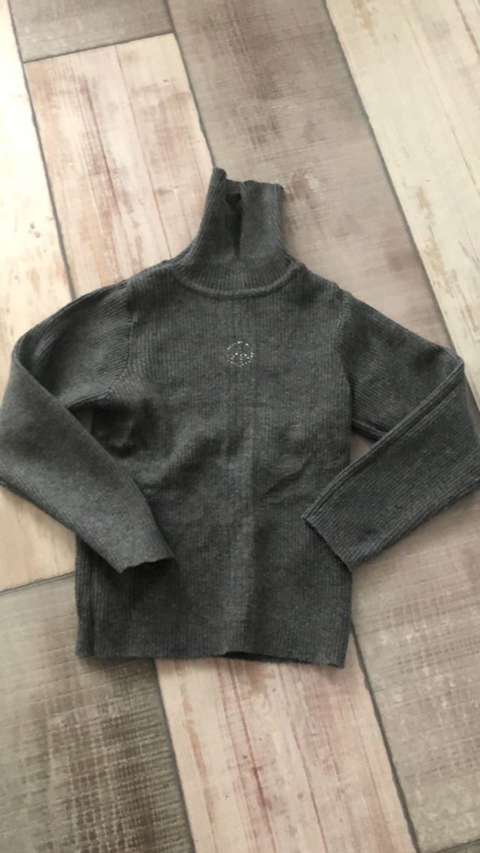 3 pommes - Pull col roulé fille 3ans - photo numéro 3