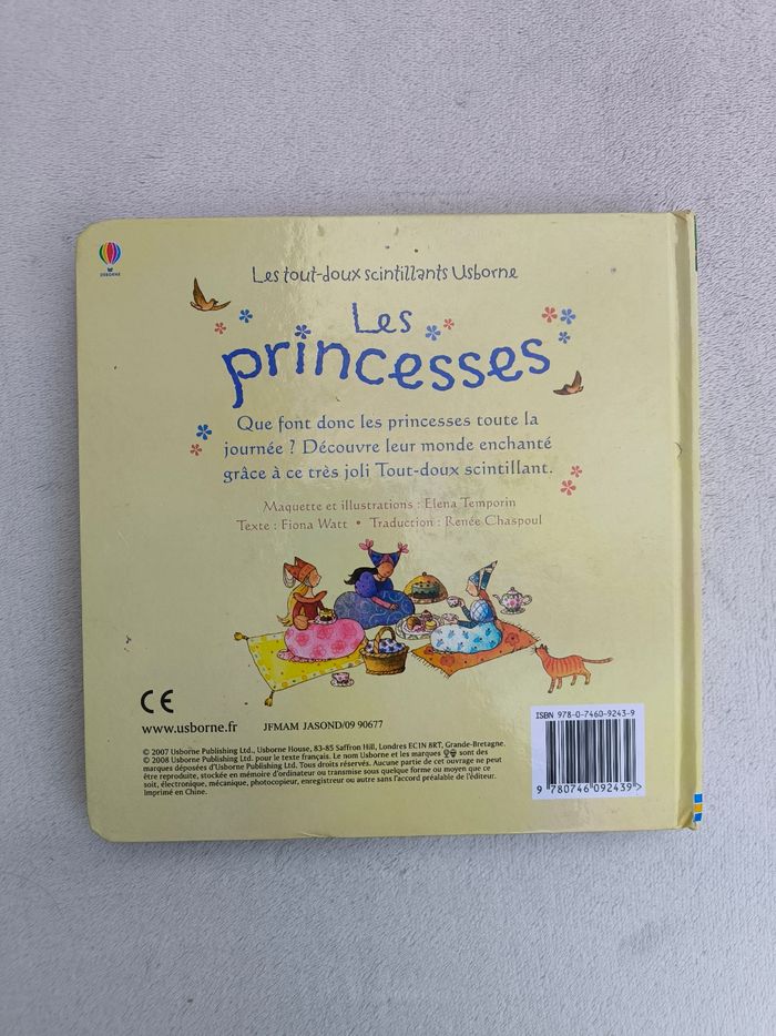 Livre à toucher Les princesses Usborne - photo numéro 3