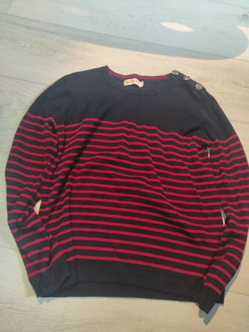 Pull marinière la petite étoile taille 1