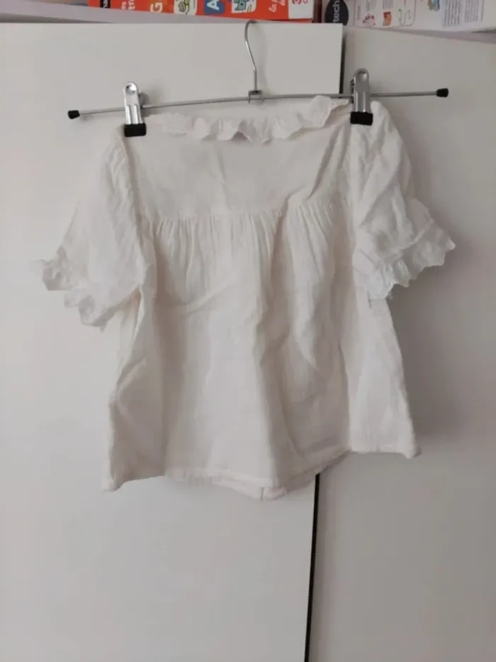 Blouse Cyrillus t6ans 100%coton - photo numéro 7