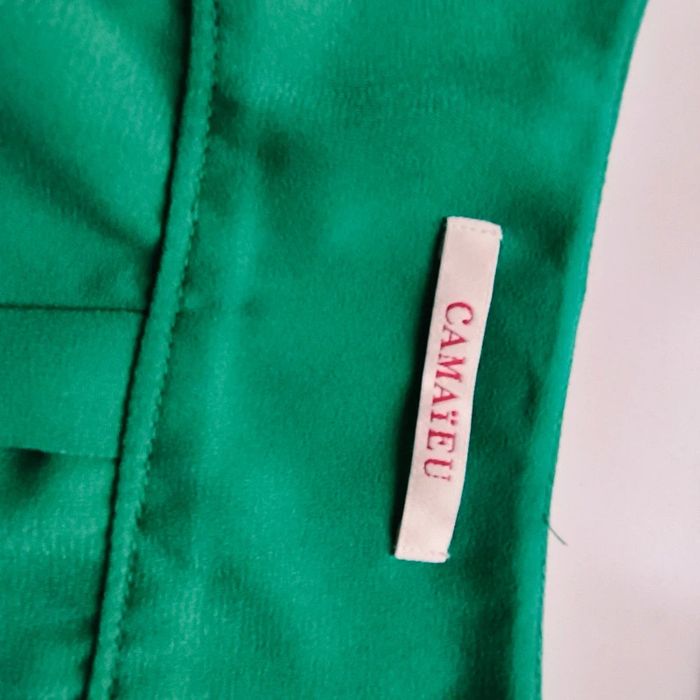 T-shirt Femme – Vert – Camaïeu – Taille 38 (M) - photo numéro 4
