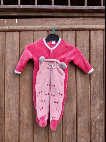 Pyjama pilou pilou bebe fille 3 mois