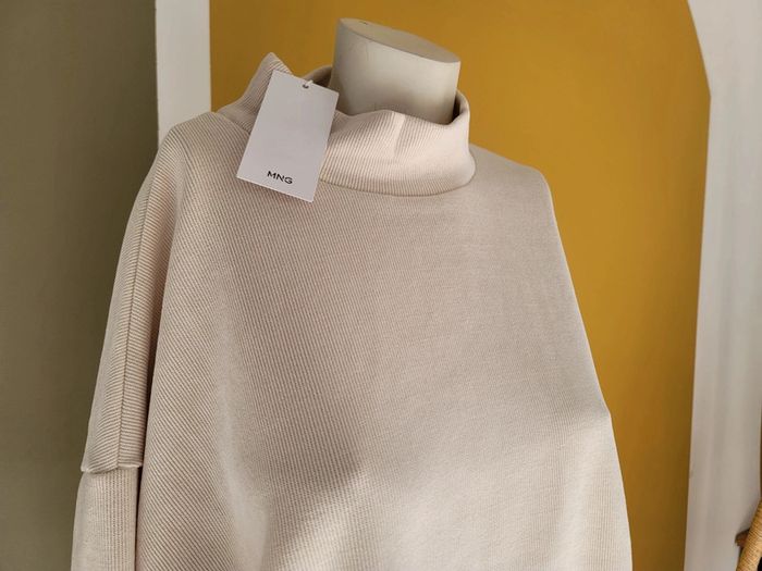 Pull crème Mango – Taille XL – Neuf avec étiquette - photo numéro 3