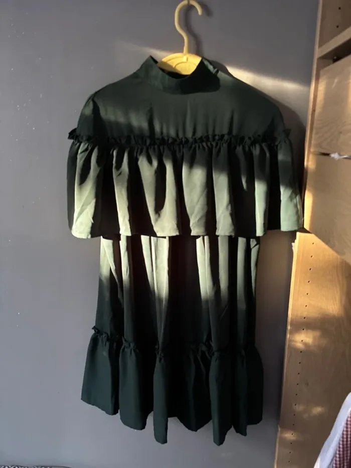 Robe boohoo verte