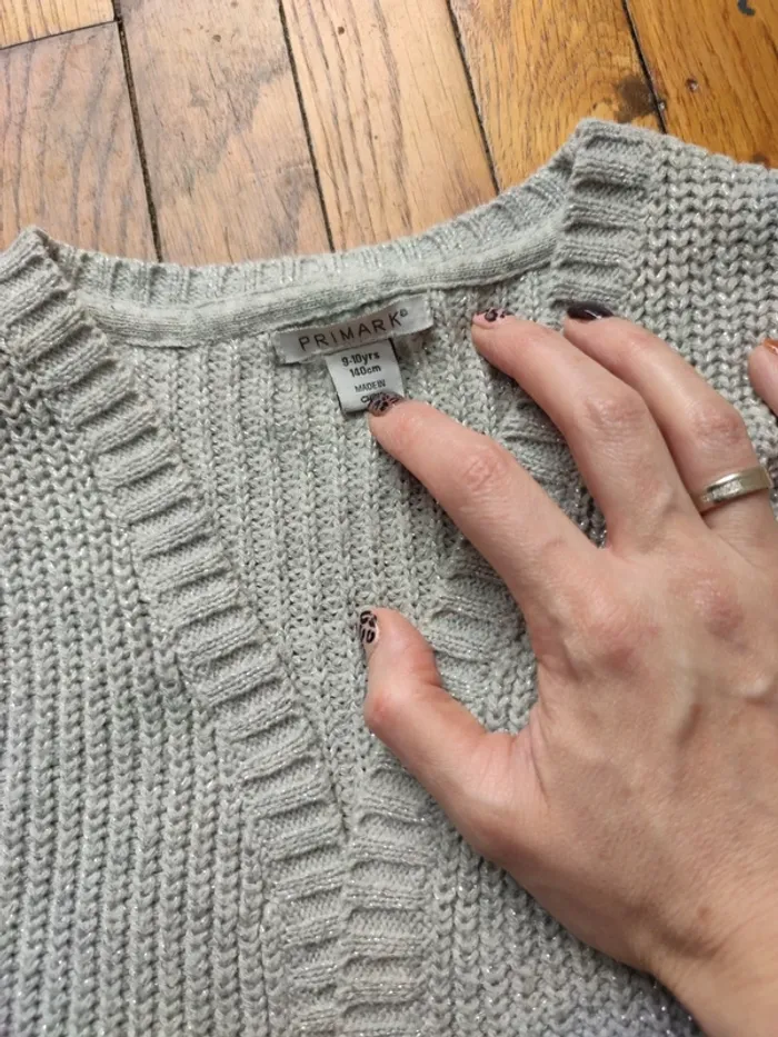 Pull 9-10 ans 140cm primark - photo numéro 2