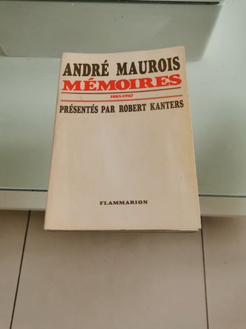 André Maurois mémoires
