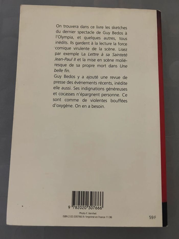 Merci pour tout - Guy Bedos - photo numéro 2