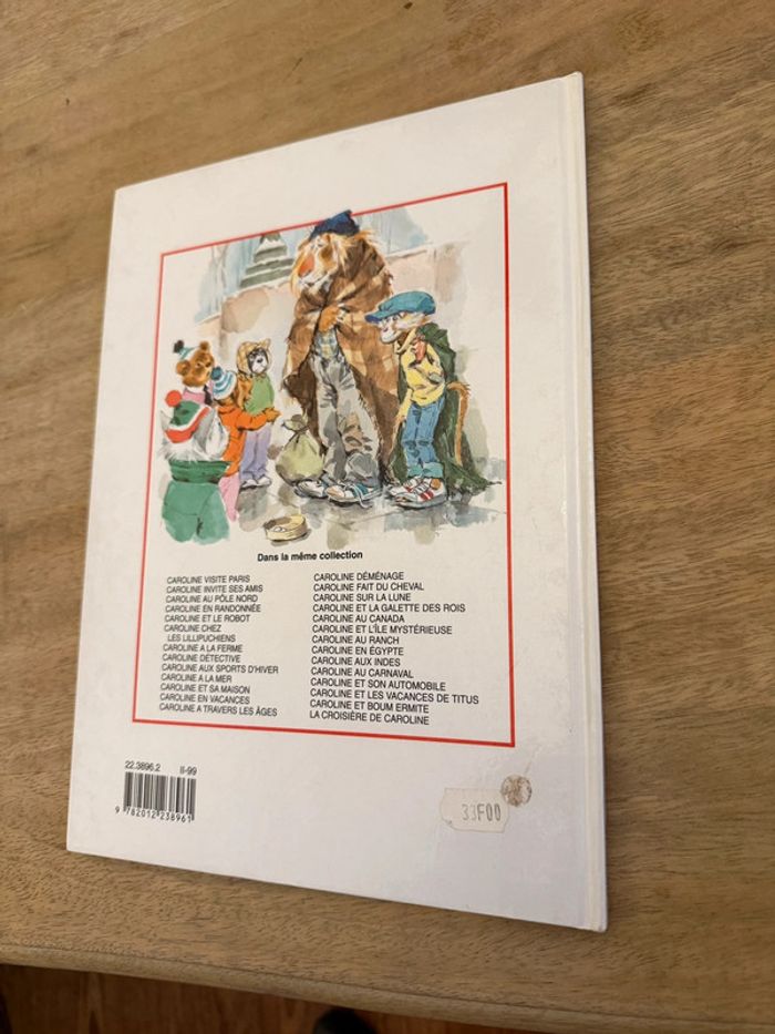 Livre vintage de collection Caroline et les vagabonds Pierre probst bd bande dessinée - photo numéro 2